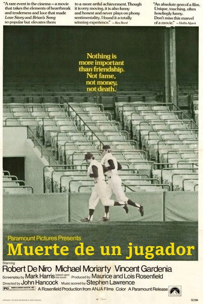 Póster de Muerte de un jugador