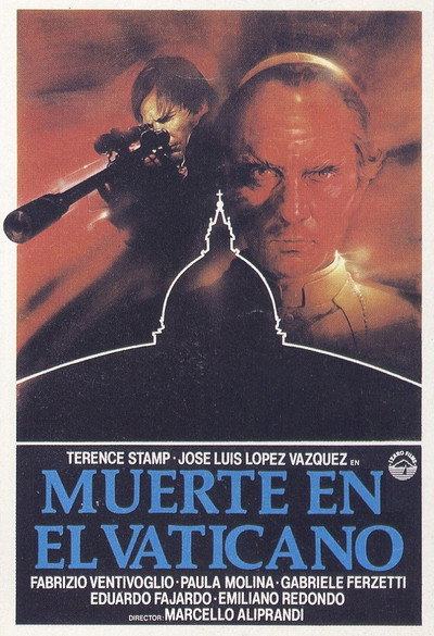 Póster de Muerte en el Vaticano