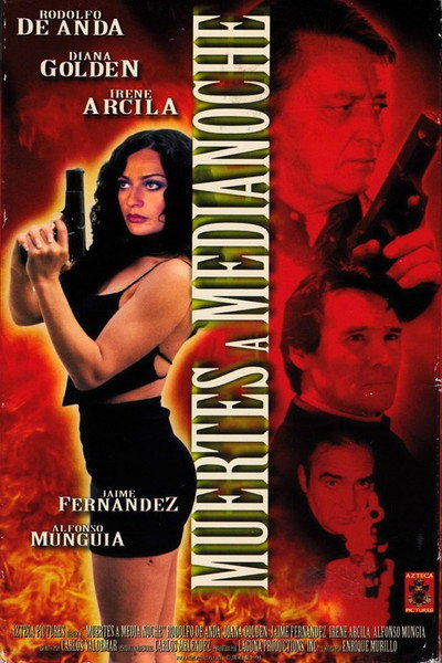Póster de Muertes a medianoche