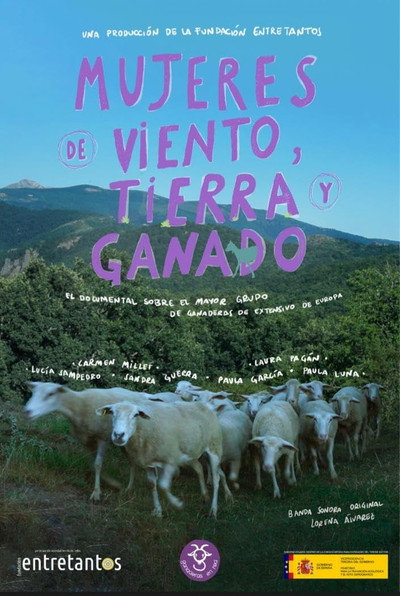 Póster de Mujeres de viento, tierra y ganado
