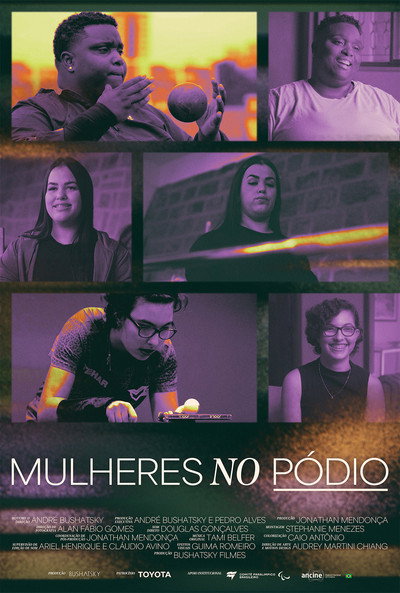 Póster de Mulheres no Pódio