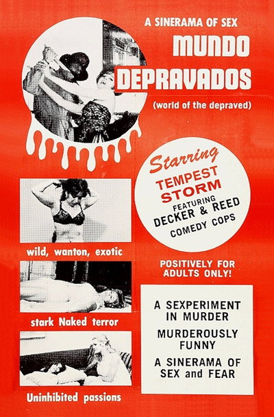 Póster de Mundo depravados
