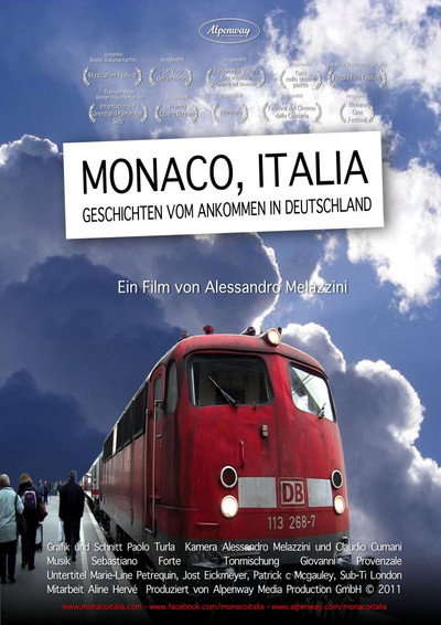 Póster de Munich, Italy. Stories of arrivals in Germany