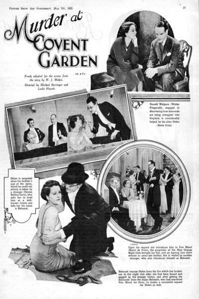 Póster de Murder at Covent Garden