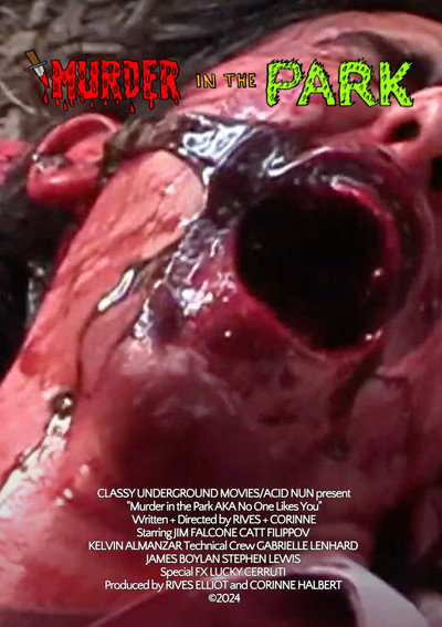 Póster de Murder in the Park