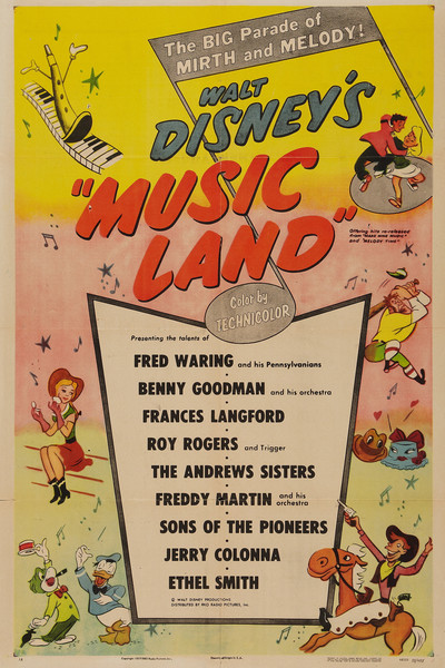 Póster de Music Land
