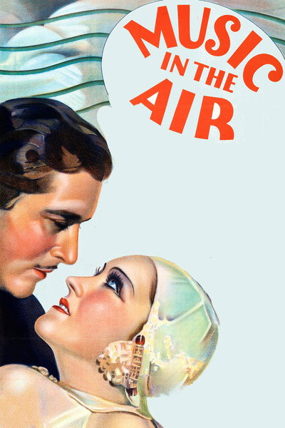 Póster de Música en el aire