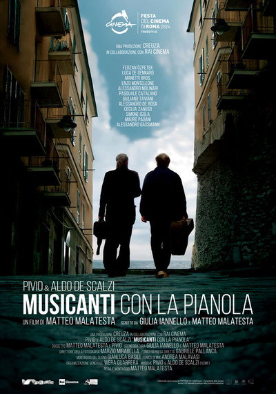 Póster de Musicanti con la pianola