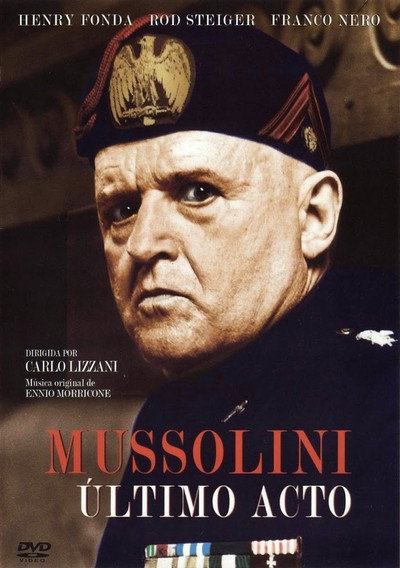 Póster de Mussolini: último acto