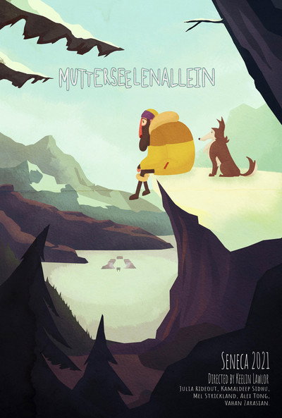 Póster de Mutterseelenallein