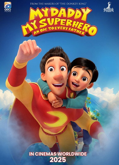 Póster de My Daddy, My Superhero