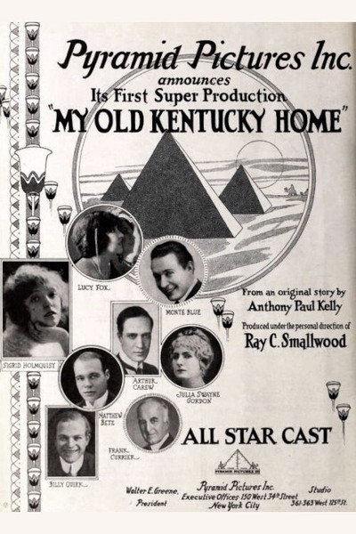 Póster de My Old Kentucky Home