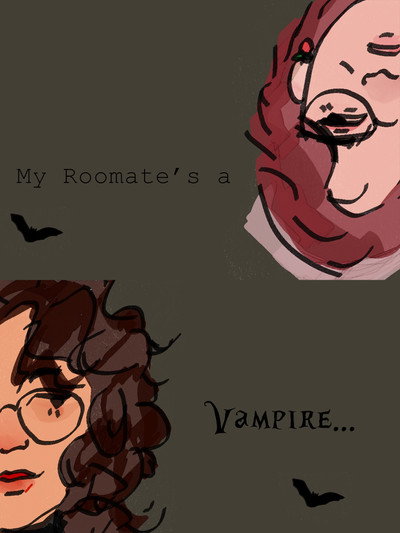 Póster de My Roommate's a Vampire...