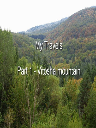 Póster de My travels