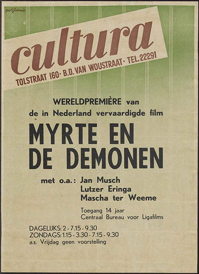 Póster de Myrte of the Demons