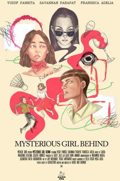Póster de Mysterious Girl Behind