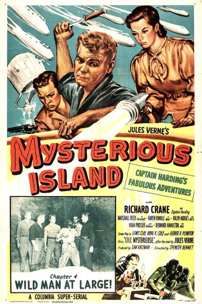 Póster de Mysterious Island