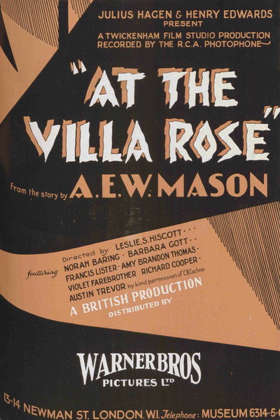 Póster de Mystery at the Villa Rose
