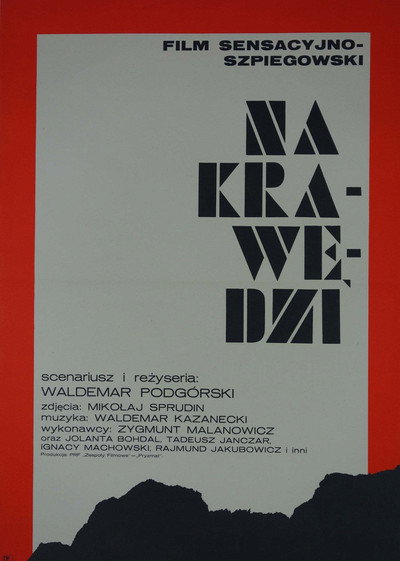 Póster de Na krawedzi