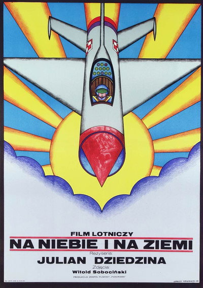 Póster de Na niebie i na ziemi