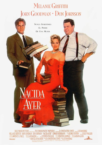 Póster de Nacida ayer