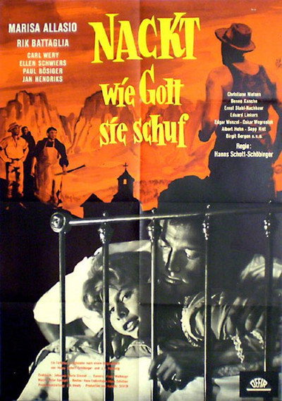 Póster de Nackt, wie Gott sie schuf