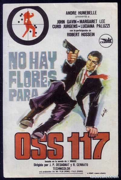Póster de Nada de rosas papa OSS 117