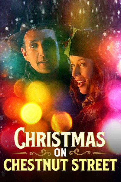 Póster de Nadal al carrer Chestnut