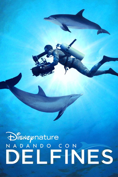 Póster de Nadando con delfines