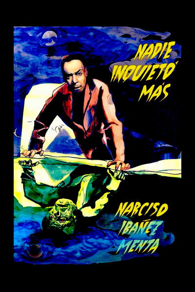 Póster de Nadie inquietó más - Narciso Ibáñez Menta