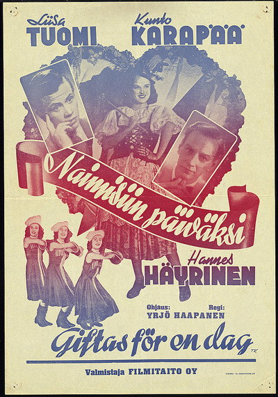Póster de Naimisiin päiväksi