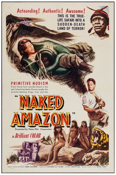 Póster de Naked Amazon