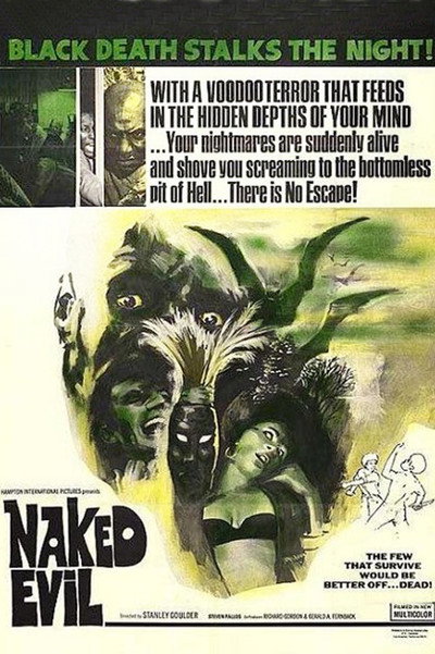 Póster de Naked Evil