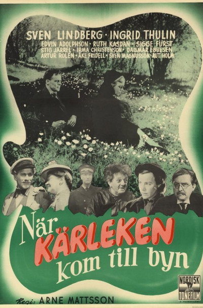 Póster de När kärleken kom till byn