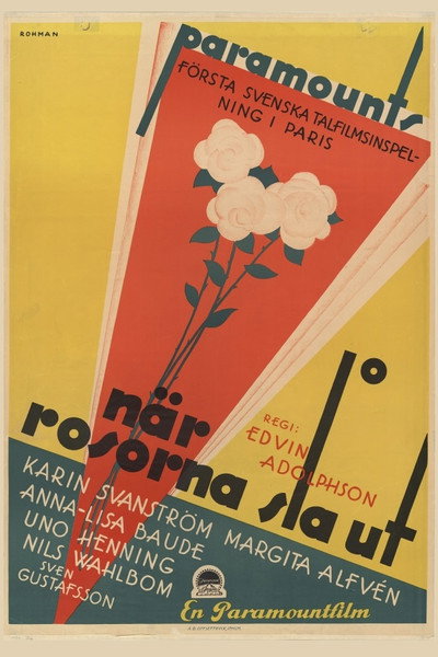 Póster de När rosorna slå ut