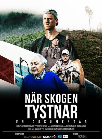 Póster de När skogen tystnar