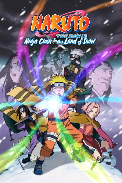 Póster de Naruto La Película: ¡La Gran misión! ¡El rescate de la Princesa de la Nieve!