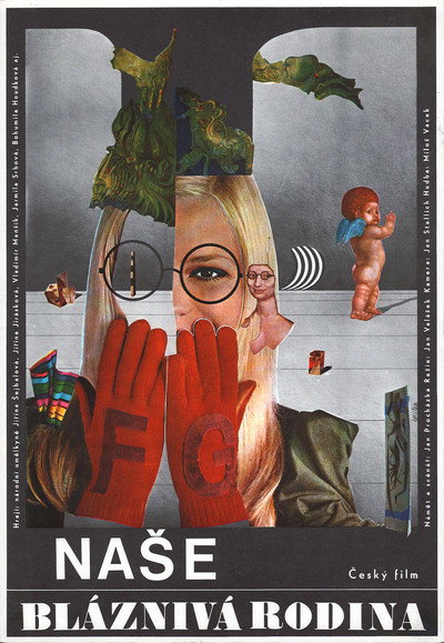 Póster de Nase bláznivá rodina