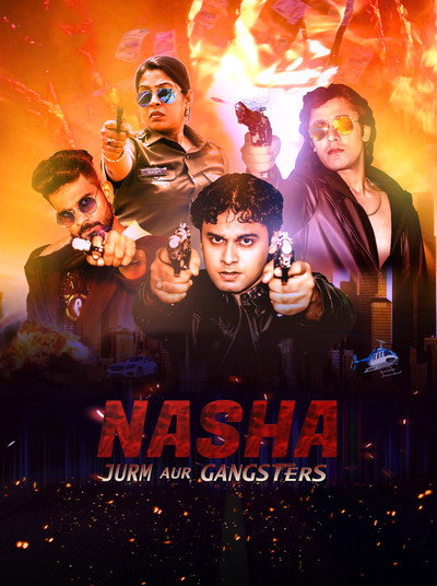 Póster de Nasha Jurm Aur Gangsters
