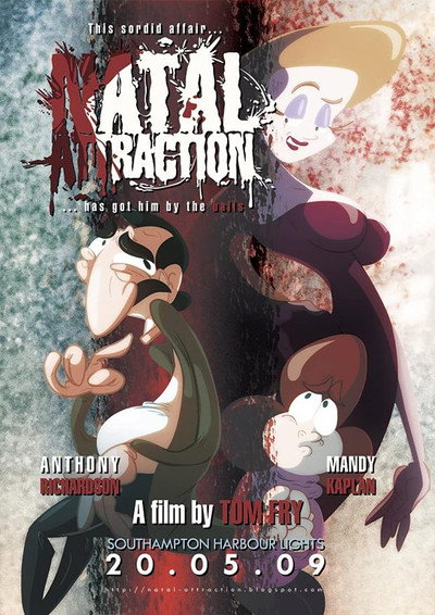 Póster de Natal Attraction