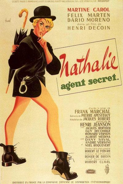 Póster de Natalia, agente secreto