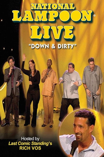 Póster de National Lampoon Live: New Faces - Down and Dirty