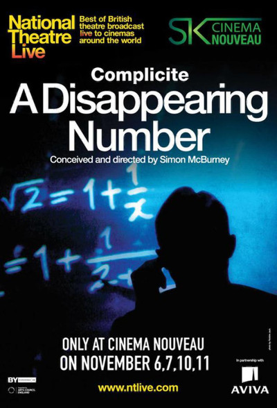 Póster de National Theatre Live: A Disappearing Number
