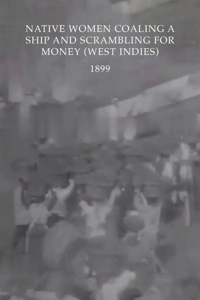 Póster de Native Women Coaling a Ship and Scrambling for Money (West Indies)