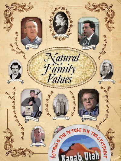 Póster de Natural Family Values