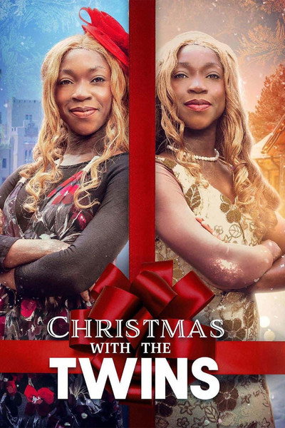 Póster de Navidad con las gemelas