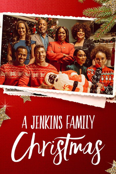 Póster de Navidad de la familia Jenkins
