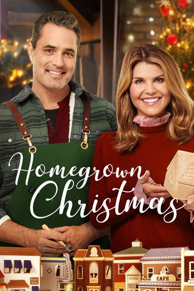 Póster de Navidad en casa