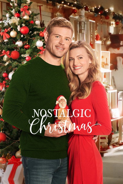 Póster de Navidad nostalgica