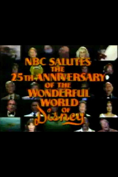 Póster de NBC Salutes the 25th Anniversary of the Wonderful World of Disney